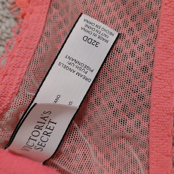 🥰EUC Victoria's Secret Dream Angels Wicked Push Up Front Close Racerback, 32DD - Picture 10 of 13